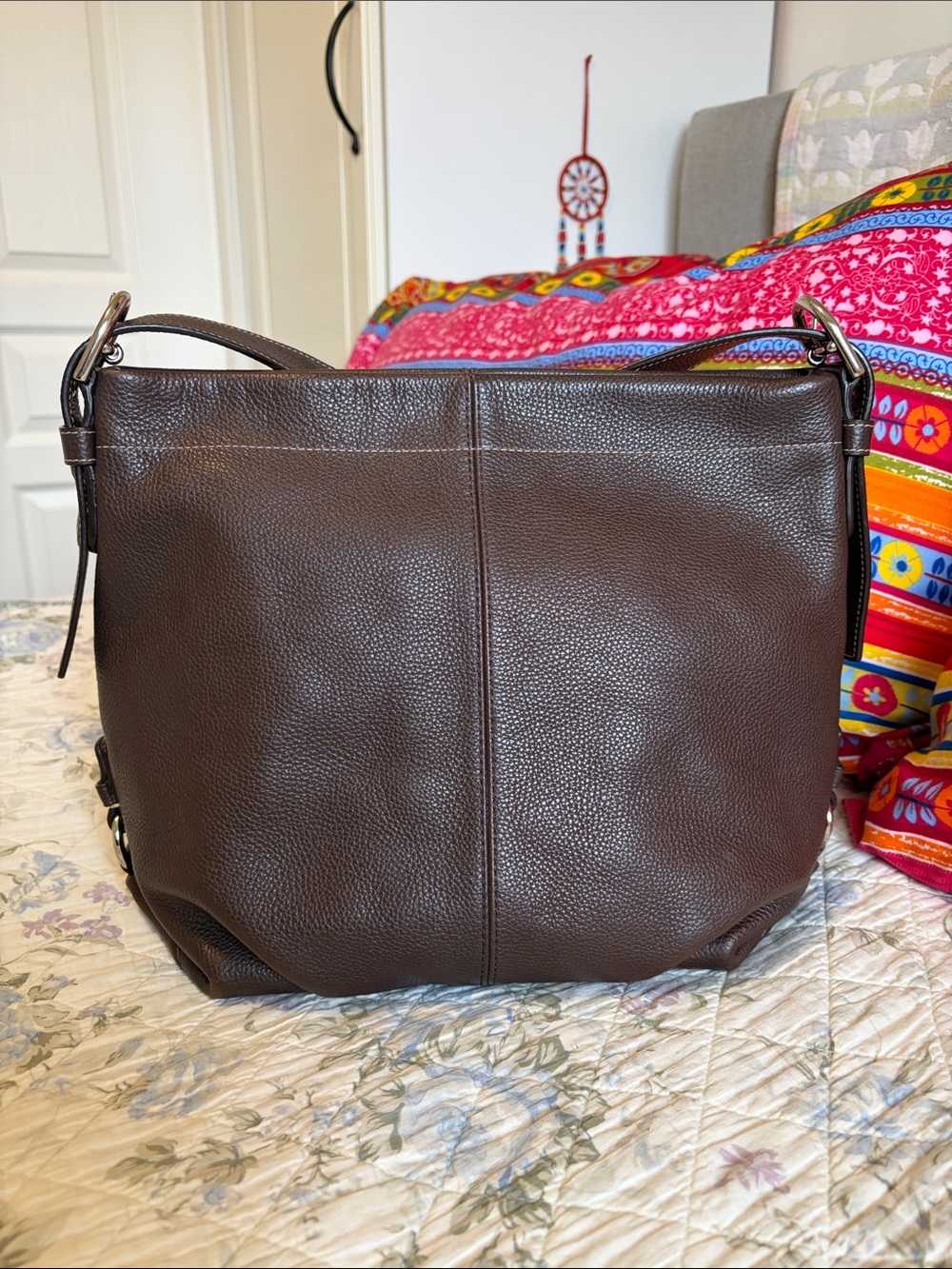 Coach Pebbled Leather Bag
